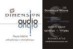 Logo de Dimension Audio