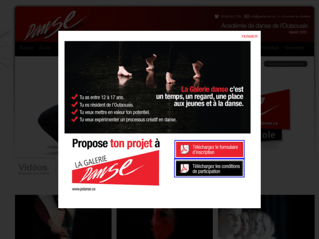 Apercu d'écran